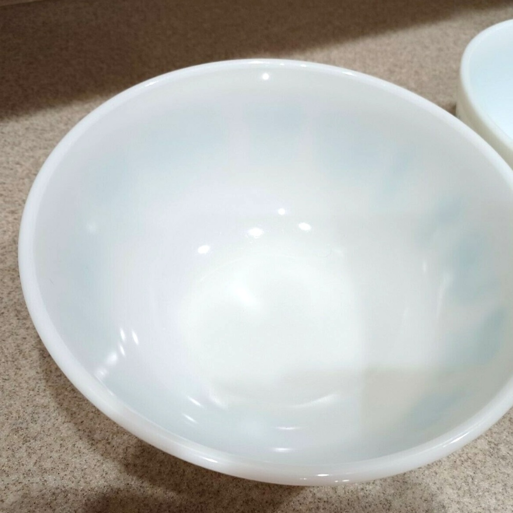 DECIDED TO KEEP NOT FOR SALE Pyrex Mixing Nesting Bowls Amish Butterprint 1950 - Picture 7 of 9